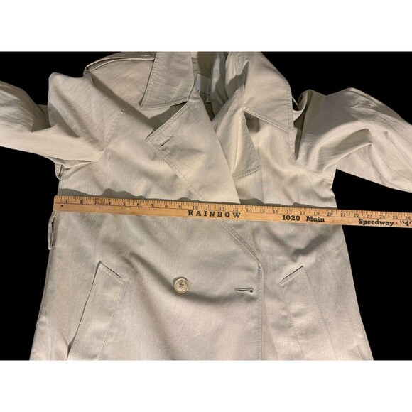 London Fog Maincoats of Weatherwear Distinction Womens 12 Pea Coat Trench VTG - Picture 6 of 16